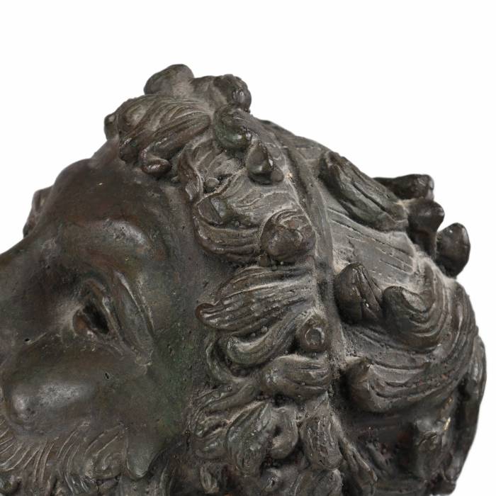 TÊTE DU BOXEUR GREC « SATYROS » GRÈCE, DANS LE STYLE DE L’ÉPOQUE HELLÉNISTIQUE, IVe SIÈCLE AV. J.-C.