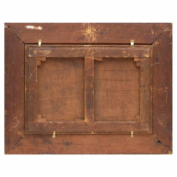 OFFICERS OF THE CUIRASSIER REGIMENT OF THE RUSSIAN IMPERIAL GUARD ON PARADE. 1845  