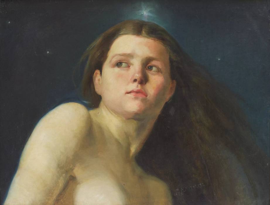 RUSSIAN BEAUTY. T.M. MATVEEV. RUSSIA, LATE 19TH CENTURY