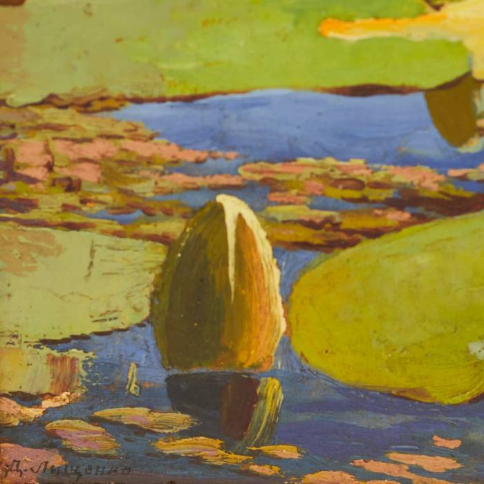 WATER LILIES (NYMPHAEAS) D.A. LISHCHENKO, 1925