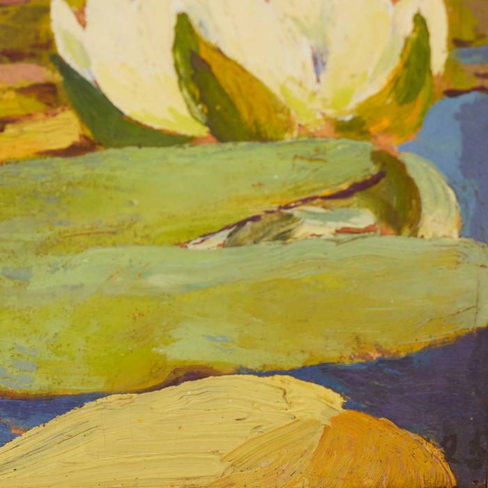 WATER LILIES (NYMPHAEAS) D.A. LISHCHENKO, 1925