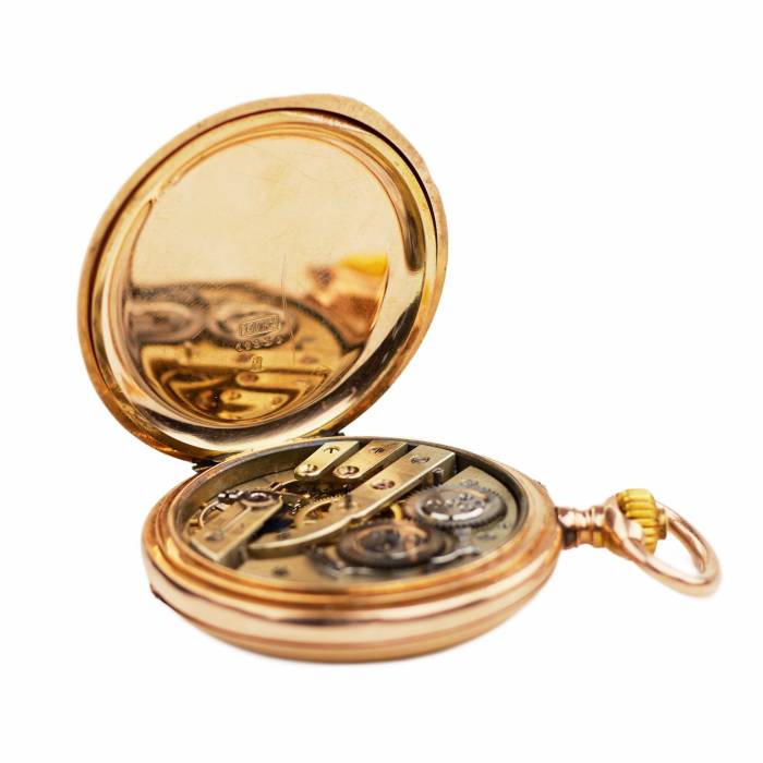 MONTRE DE POCHE À L’AIGLE BICÉPHALE DE RUSSIE  RUSSIE, PAVEL BUHRÉ, VERS 1900–1903