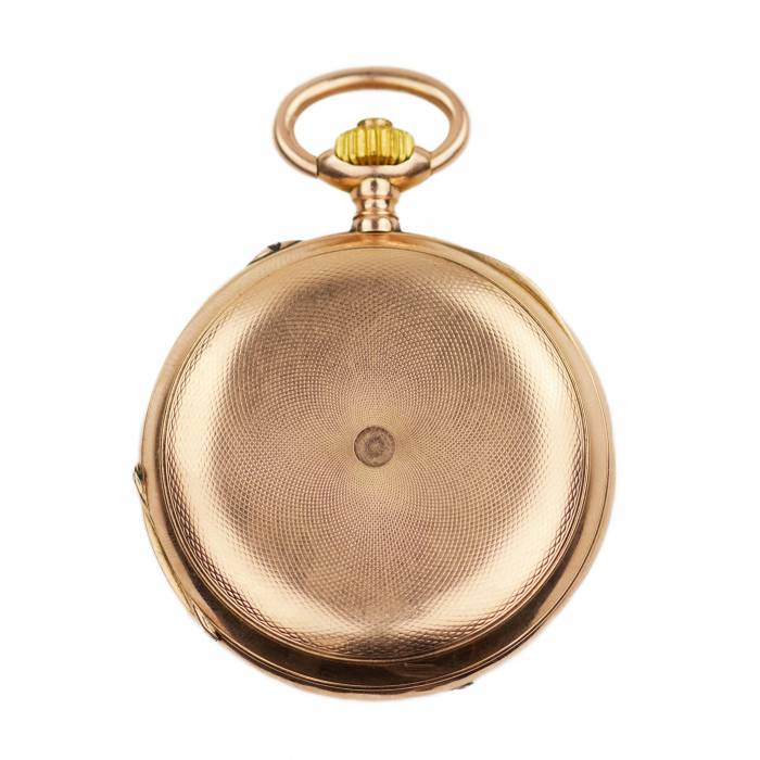 MONTRE DE POCHE À L’AIGLE BICÉPHALE DE RUSSIE  RUSSIE, PAVEL BUHRÉ, VERS 1900–1903