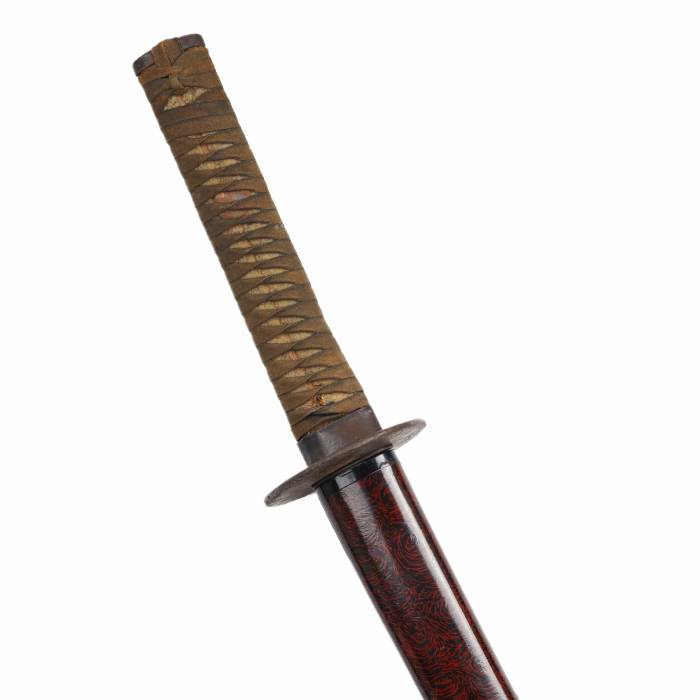 KATANA PORTANT L’INSCRIPTION « BIZEN KUNI OSAFUNE JŪ NAGAYOSHI SAKU » JAPON, XIXᵉ–XXᵉ SIÈCLE