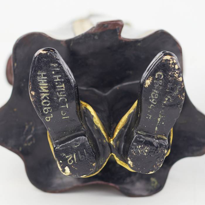 PAIR OF BRONZE FIGURES OF THE IMPERIAL FAMILY’S COSSACK GUARDS RUSSIA, ST PETERSBURG, 1912