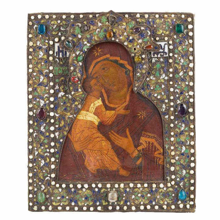 ICON OF THE MOTHER OF GOD OF UMILENIE RUSSIA, MOSCOW, 16TH–17TH CENTURY
