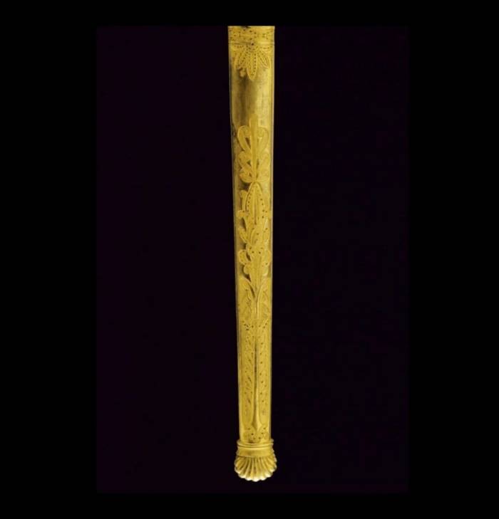 CEREMONIAL PRESENTATION SWORD  RUSSIAN EMPIRE, FIRST HALF OF THE 19TH CENTURY