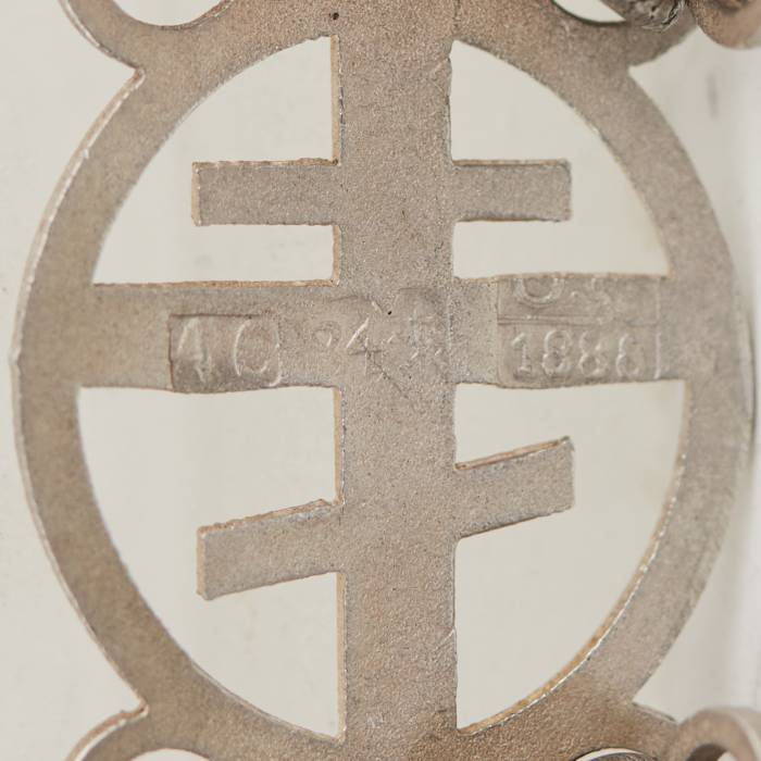 BISHOP’S PANAGIA WITH THE IMAGE OF THE VIRGIN AND CHILD RUSSIAN EMPIRE, SAINT PETERSBURG, 1888