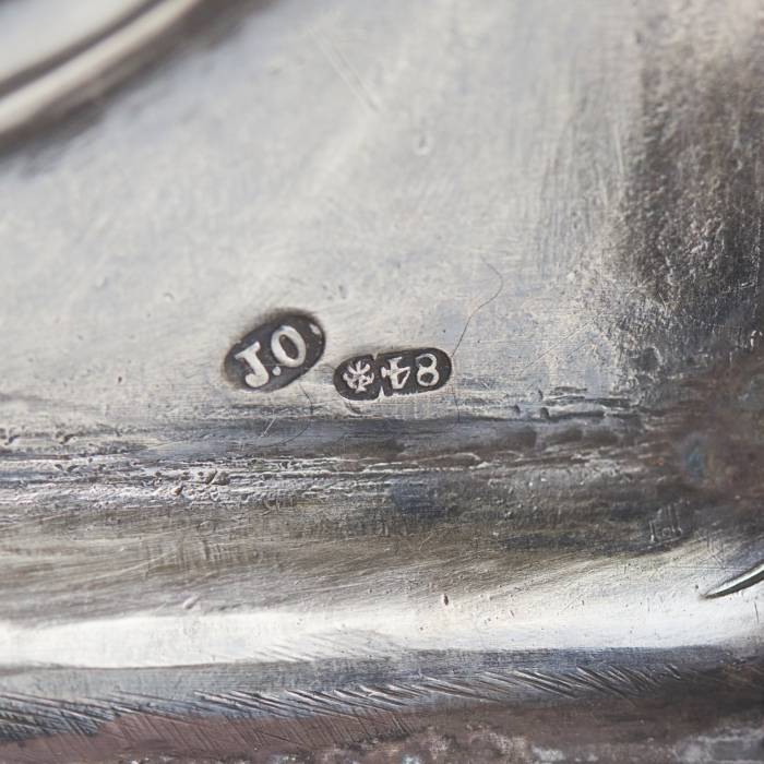 SILVER SAMOVAR. JOHAN OLSONIUS RUSSIA, SAINT PETERSBURG, THIRD QUARTER OF THE 19TH CENTURY