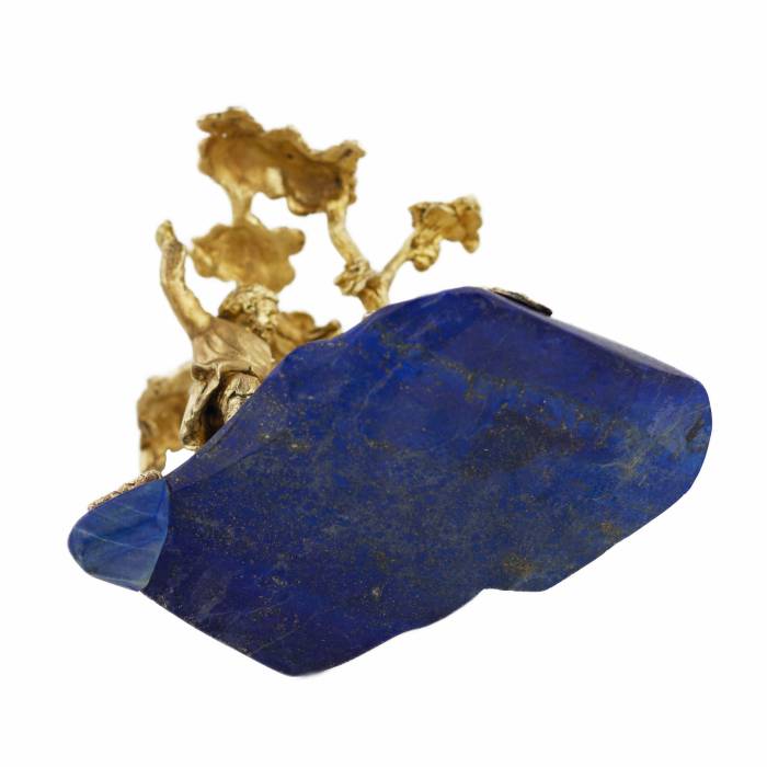 MINIATURE SCULPTURALE « LE BÛCHERON ». NICHOLS & PLINKE RUSSIE, SAINT-PÉTERSBOURG, DEUXIÈME MOITIÉ DU XIXᵉ SIÈCLE