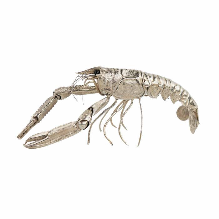 SILVER LANGOUSTINE SPAIN, 20TH CENTURY