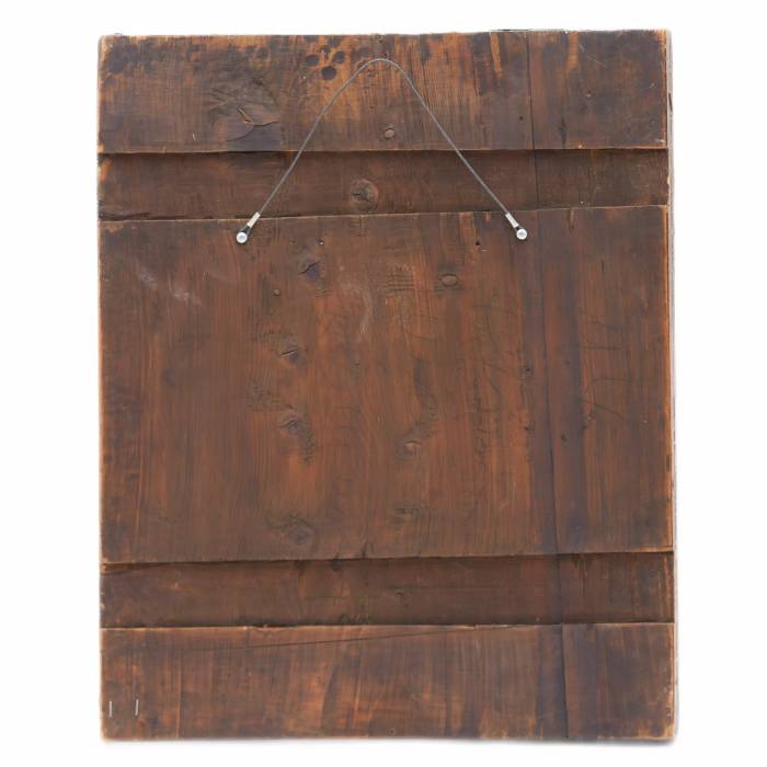 Icône Jours feries selectionnes. Palekh. XIXème siècle.