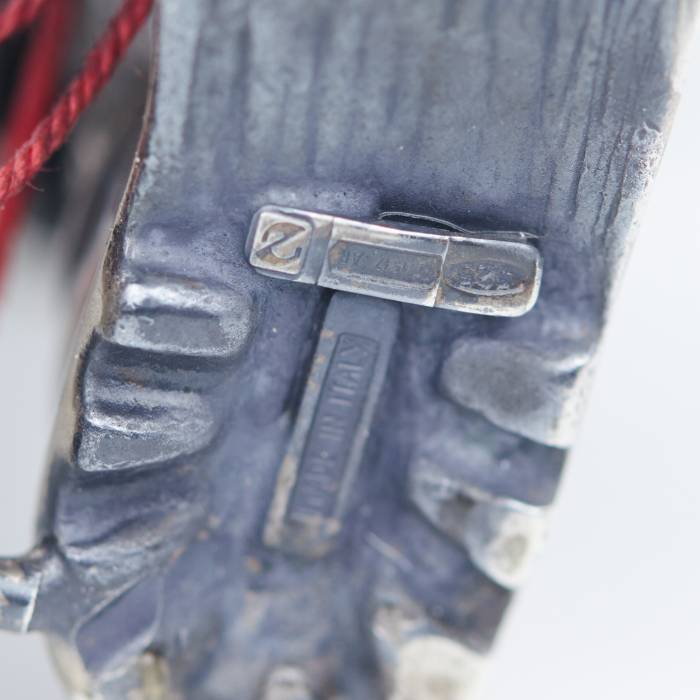 SILVER FIGURE OF A CLOWN. VITTORIO ANCINI  ITALY, AREZZO, SECOND HALF OF THE 20TH CENTURY