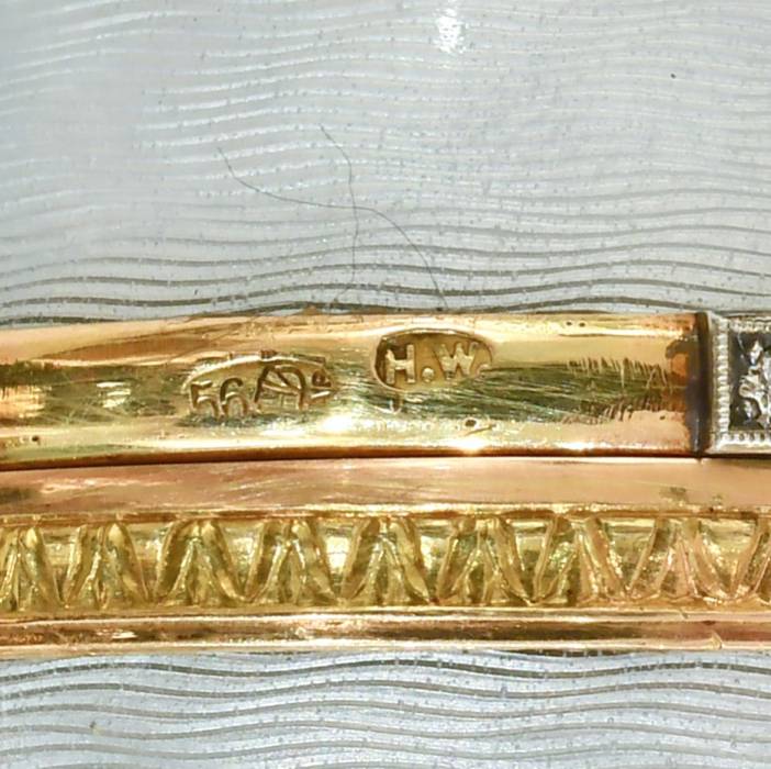 ŒUF DE PÂQUES BOÎTE. MAISON CARL FABERGÉ. MAÎTRE HENRIK WIGSTRÖM RUSSIE, SAINT-PÉTERSBOURG, 1904–1908