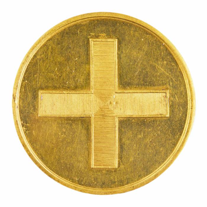 CORONATION MEDAL OF EMPEROR PAUL I. OFFICIAL NOVODEL STRIKE OF THE ST PETERSBURG MINT RUSSIA, ORIGINAL TYPE 1797, OFFICIAL RESTRIKE OF THE 19TH CENTURY