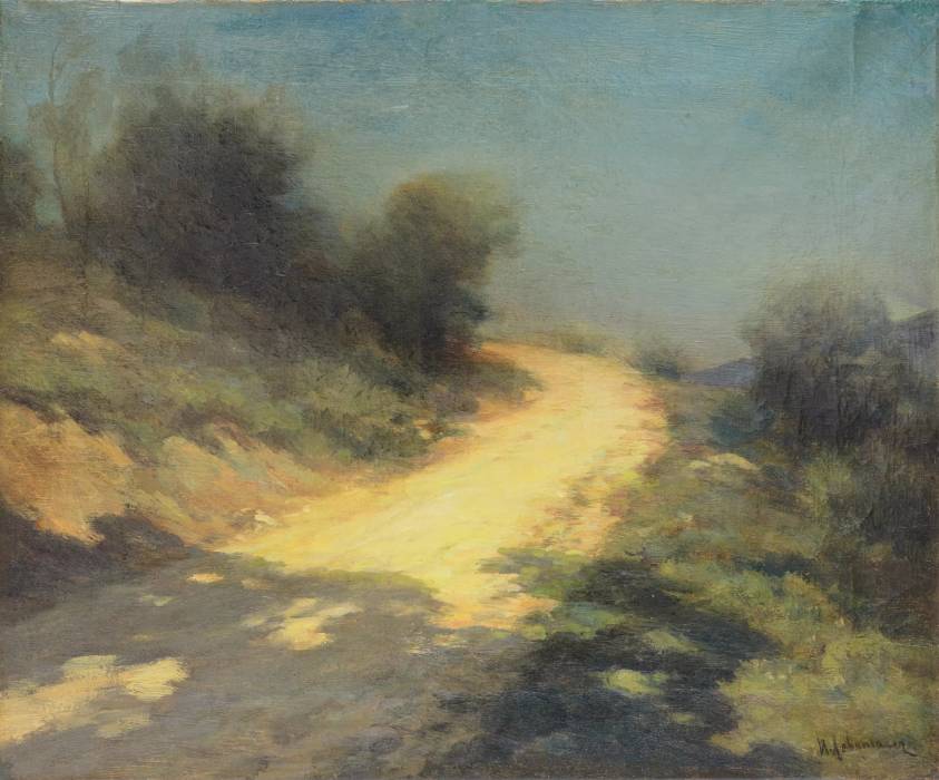 ISAAC ILYICH LEVITAN (1860–1900) COUNTRY ROAD LATE 19TH CENTURY