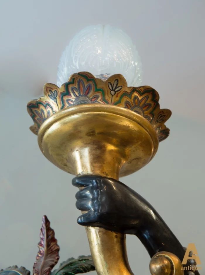 Венецианская фигура-лампа