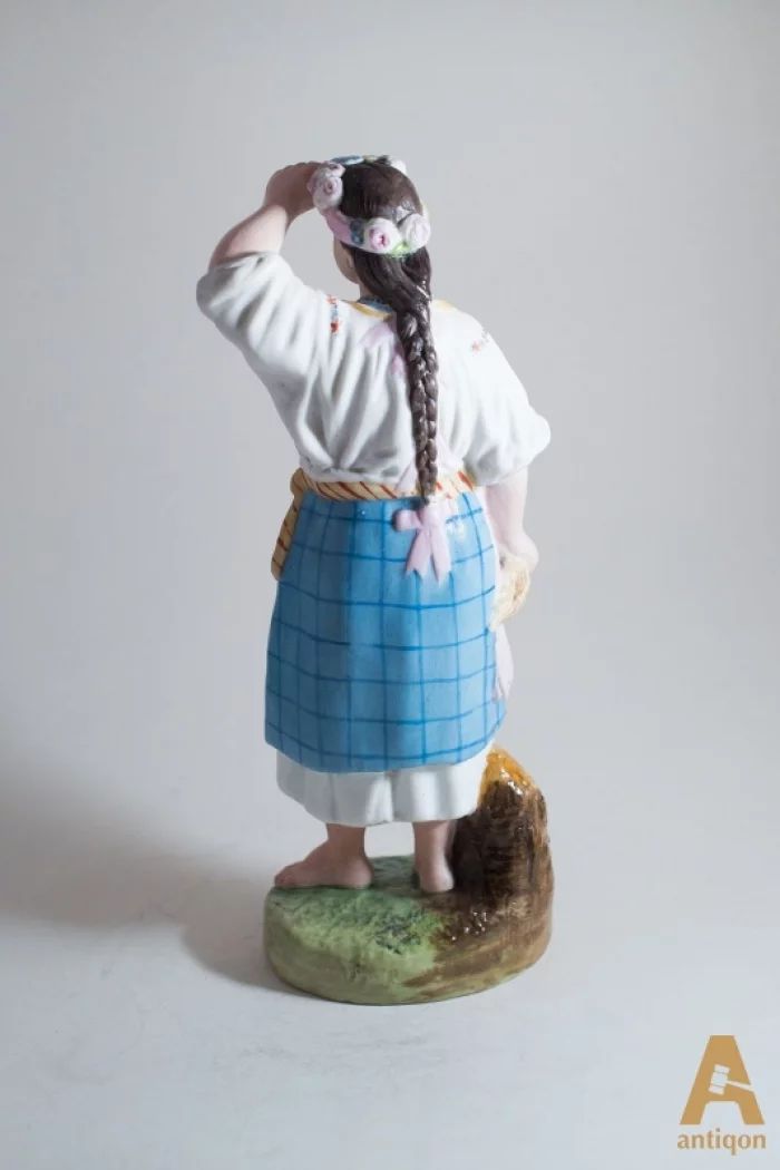 Porcelain figure of "Ukrainian woman"
