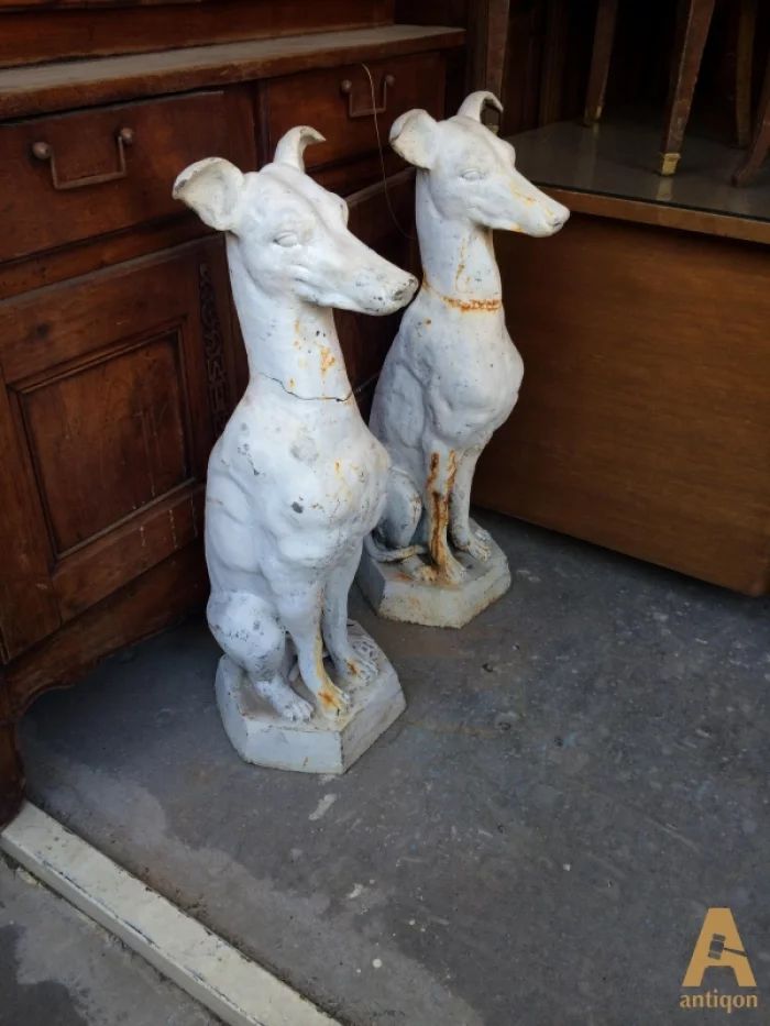 A couple of figures "Dogs"