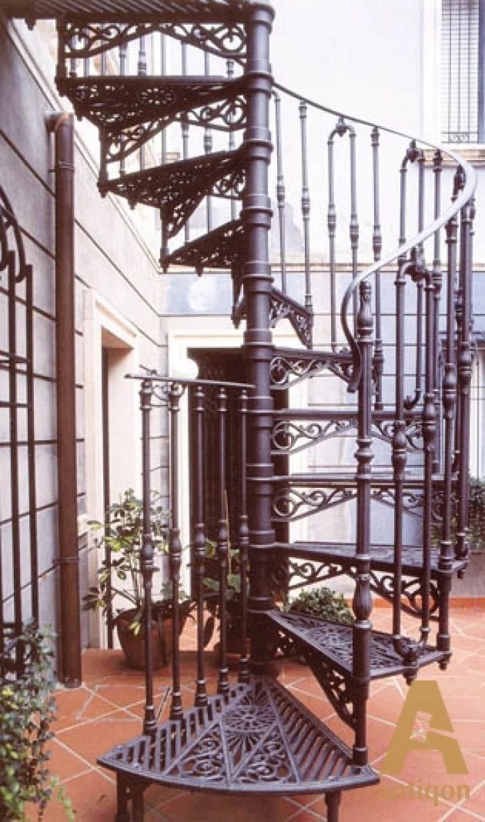 Stairs, iron castings