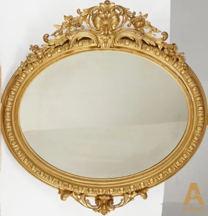 Oval mirror