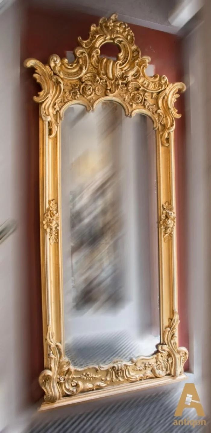 Mirror in the Rococo style