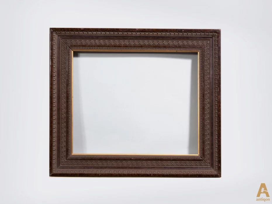 Brown frame for painting