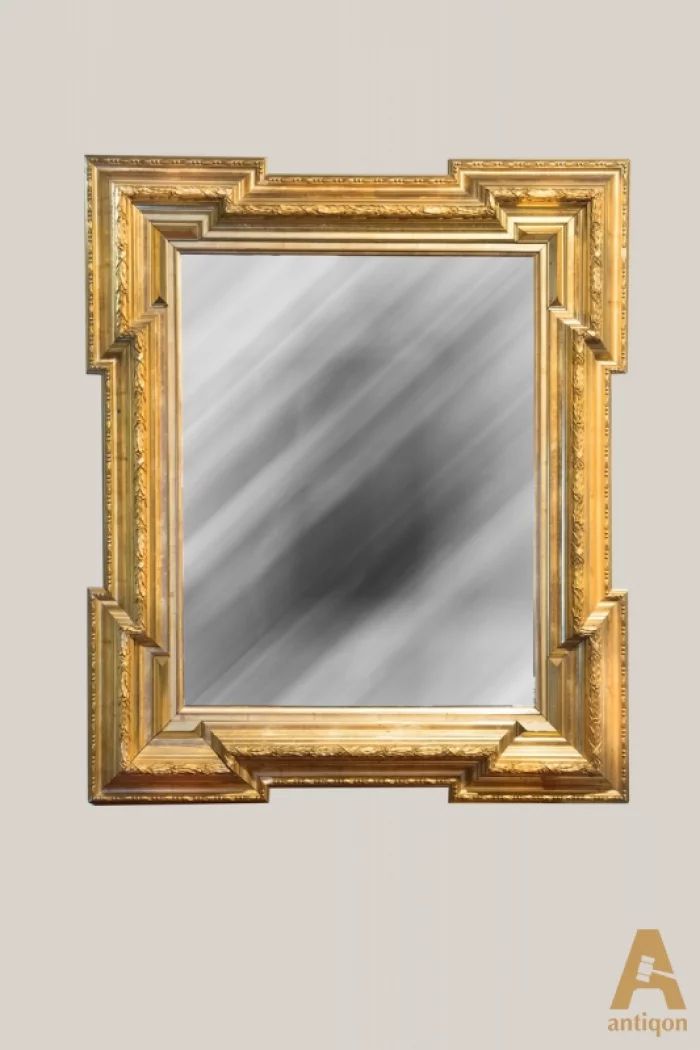 Mirror in a gilded wooden frame