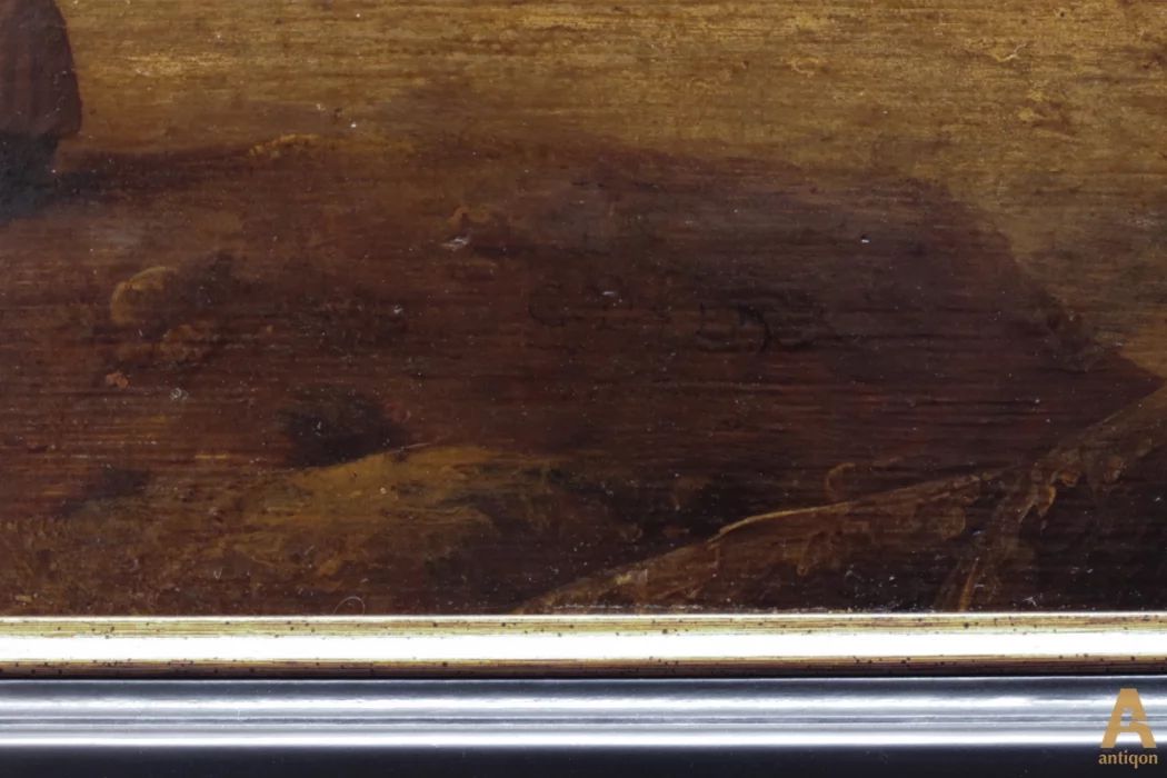 Glezna Pilsētas ainava. Cornelisz Droochsloot (1630 - 1673)