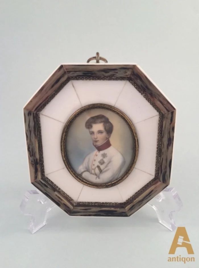 Portrait miniature "Napoleon II"