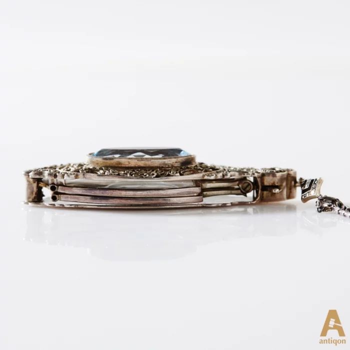 silver Lorgnette on a chain