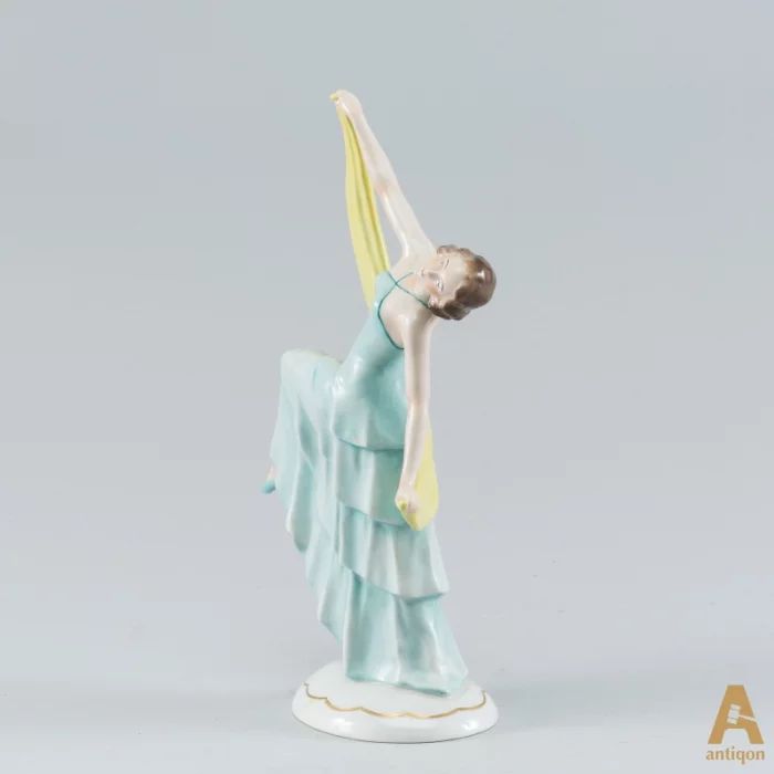 Porcelain figurine "Dancing girl", SITZENDORF