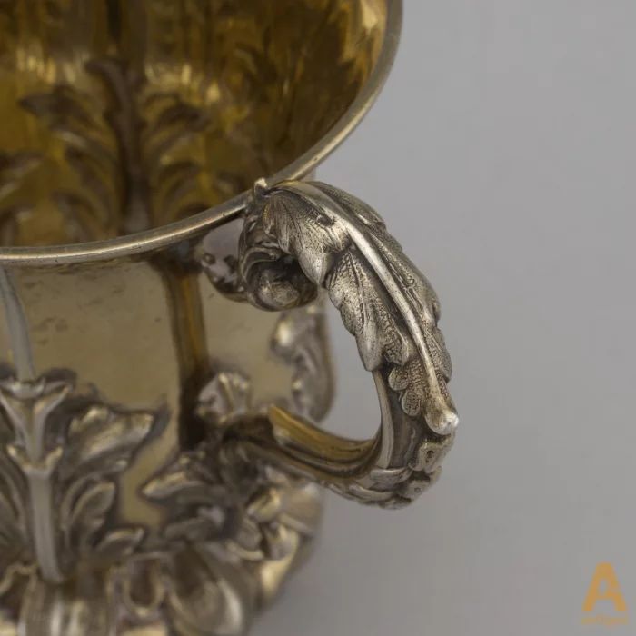 Silver tea cup. HENY WILKINSON