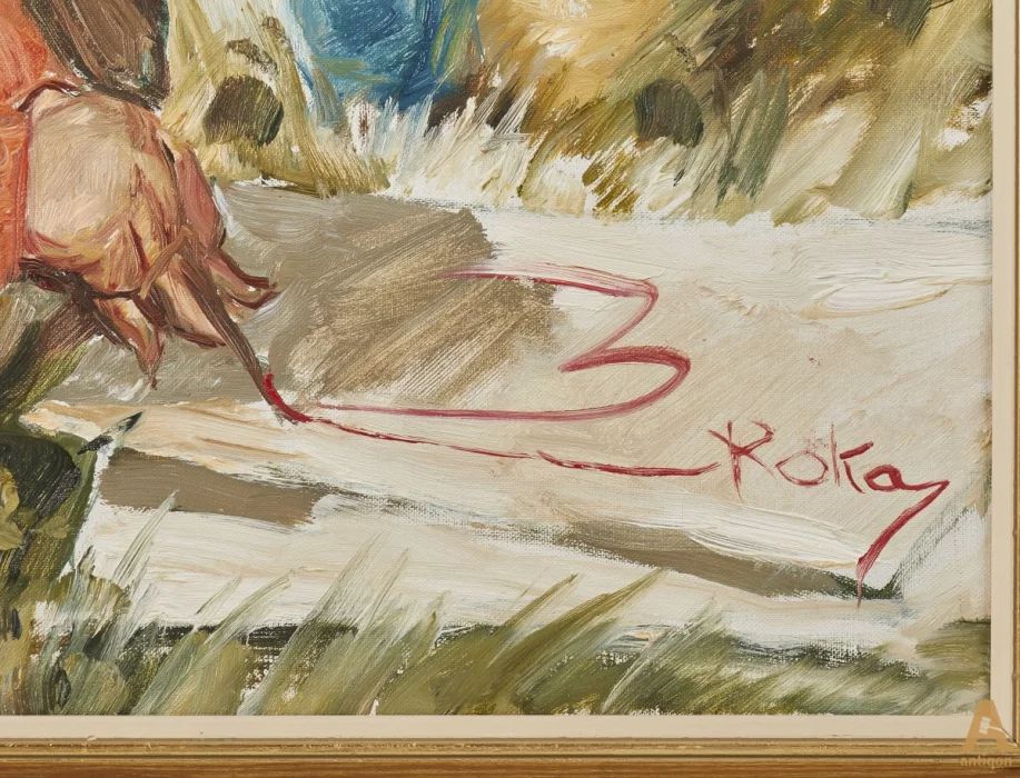 "Playing children" Charles Roka