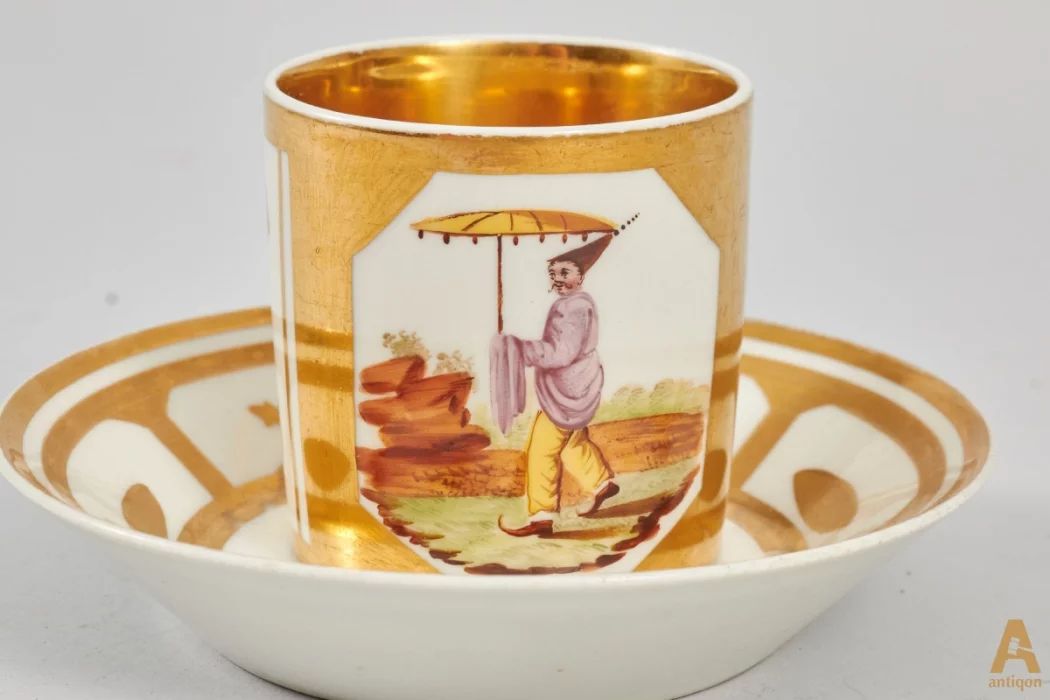Porcelāna kafijas pāris