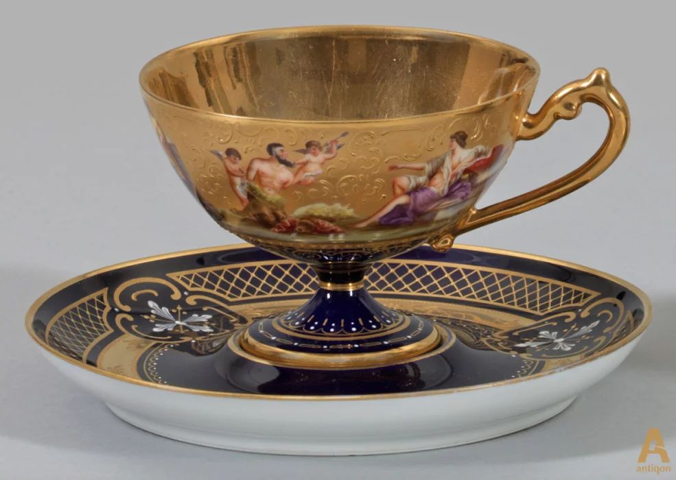 Coffee set. Vein