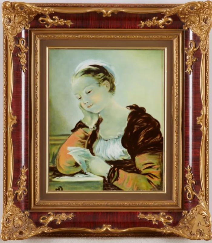 Porcelain painting. Rosenthal