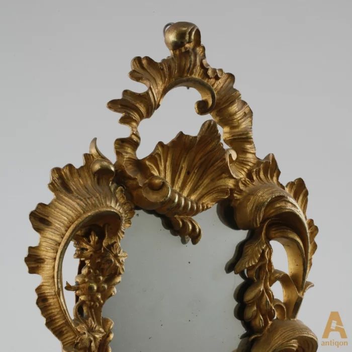A pair of wall sconces. Rococo