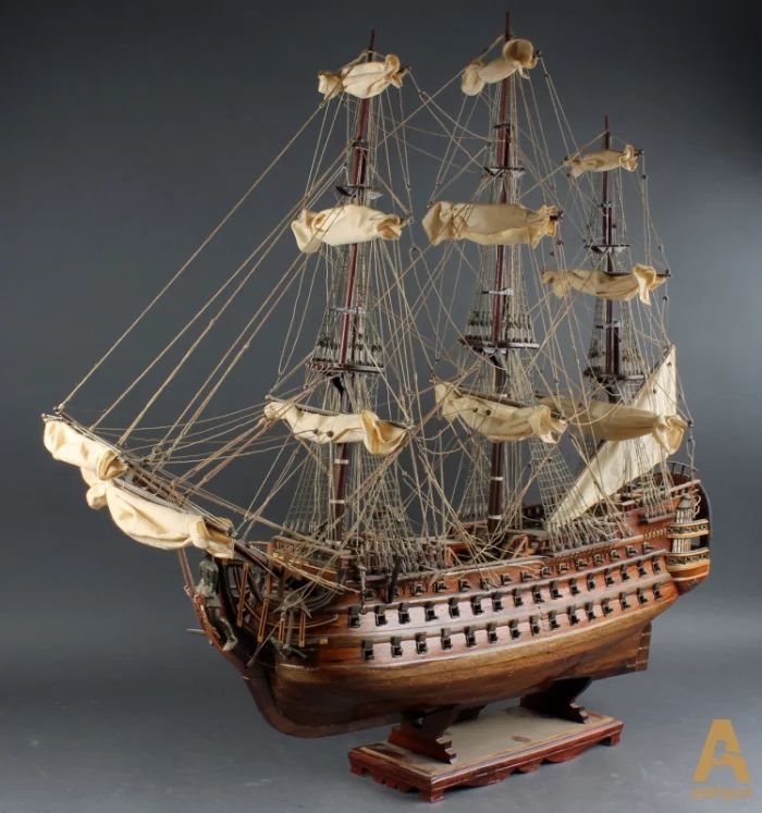Model of the ship "Royal Louis 1779"