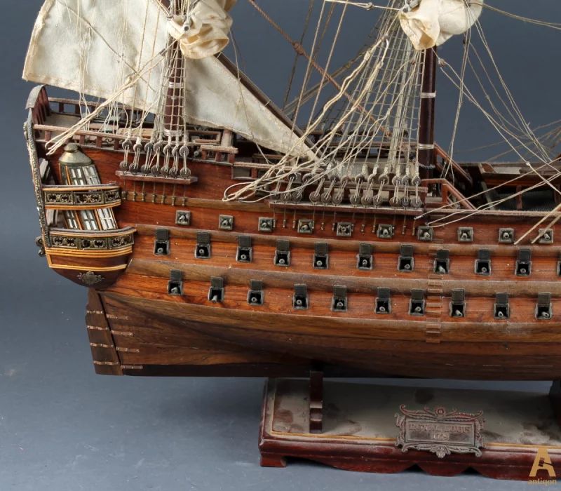 Model of the ship "Royal Louis 1779"