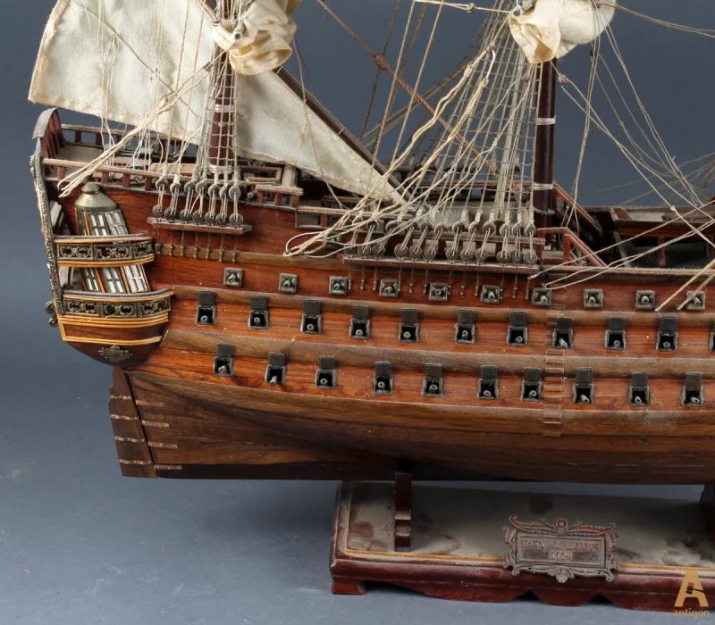 Model of the ship "Royal Louis 1779"