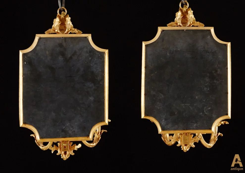 Couple sconces "The King and Queen of France"