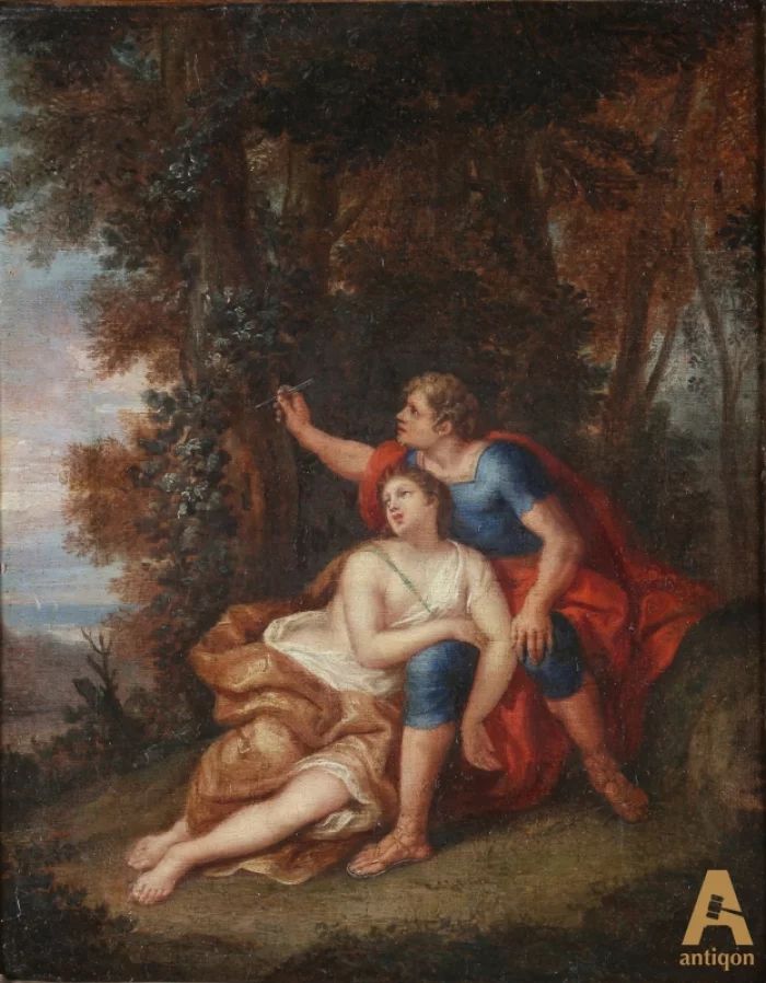 "Mars and Venus". 1700s