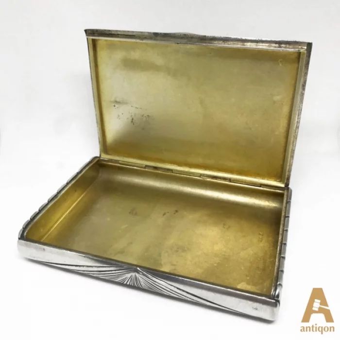 Silver Cigarette Case. Latvia