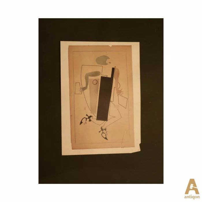 A drawing from the series "Woman"
