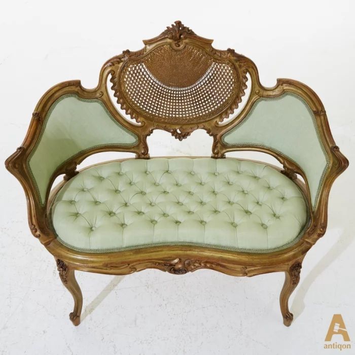 Sofa made in the style of Louis XV