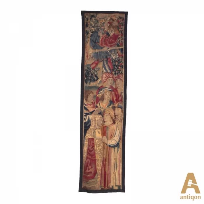 Scène de mariage tapisserie 