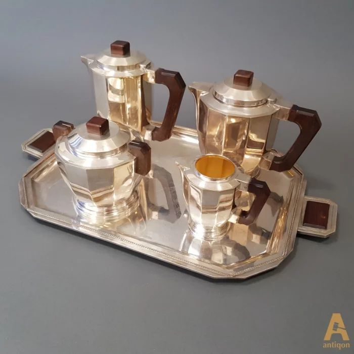 Tea coffe silvered service