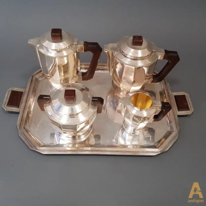 Tea coffe silvered service