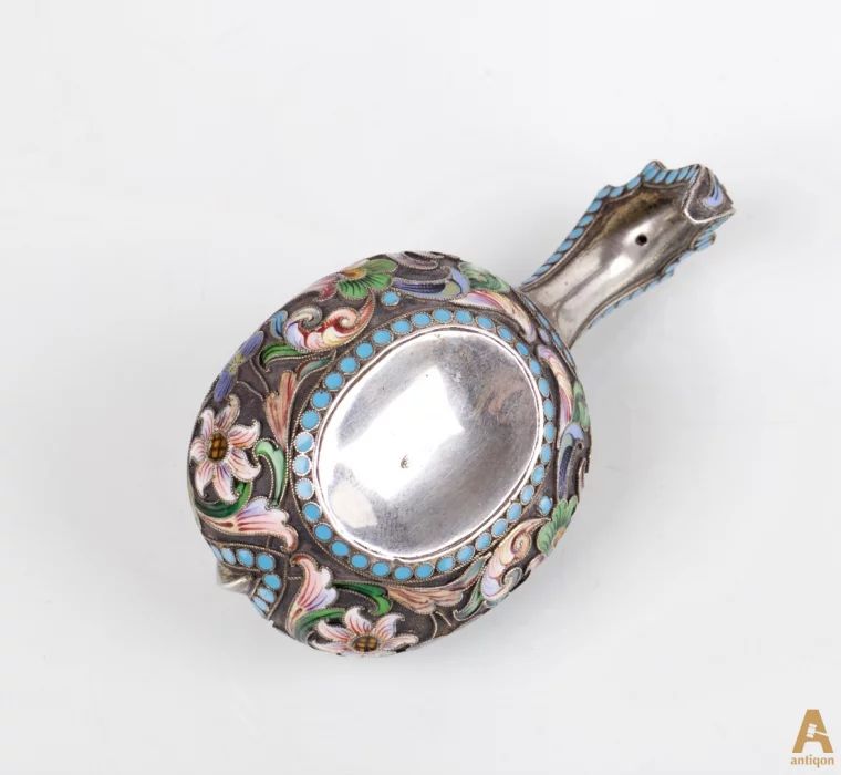 Russian silver Kovsh 